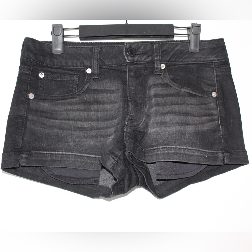 American Eagle Outfitters Black Jean Shorts